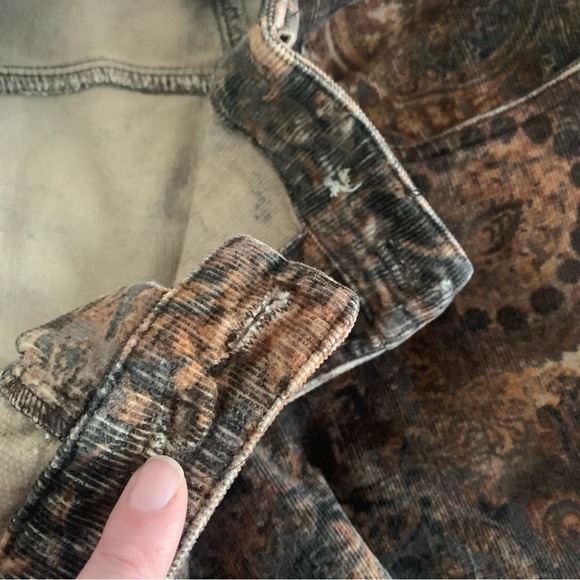 St. John’s Bay Patterned Corduroy Pants - Picture 10 of 12